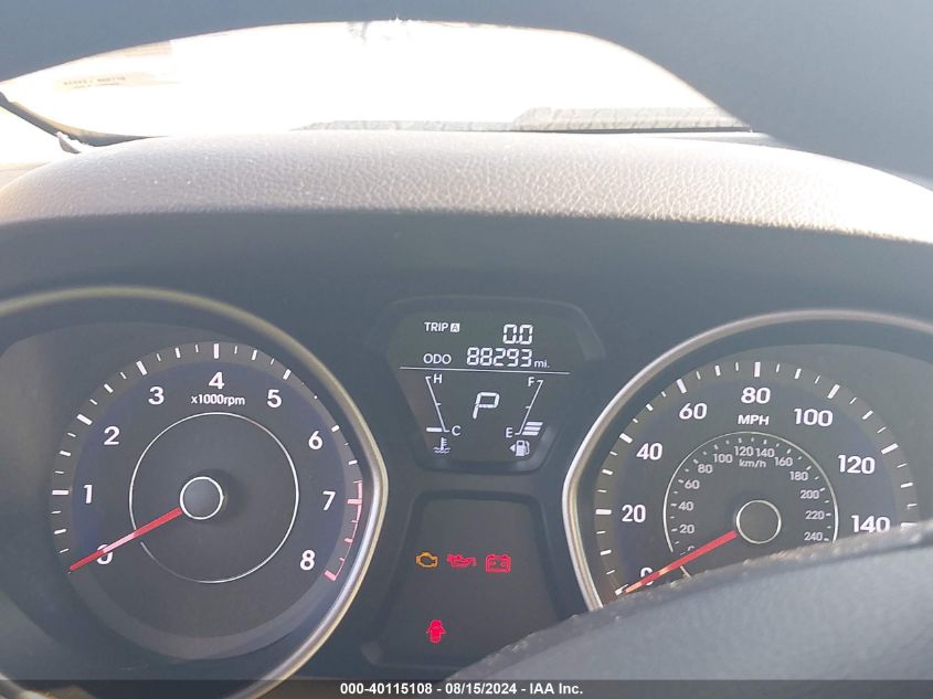 2013 Hyundai Elantra Gls VIN: 5NPDH4AE6DH388033 Lot: 40115108