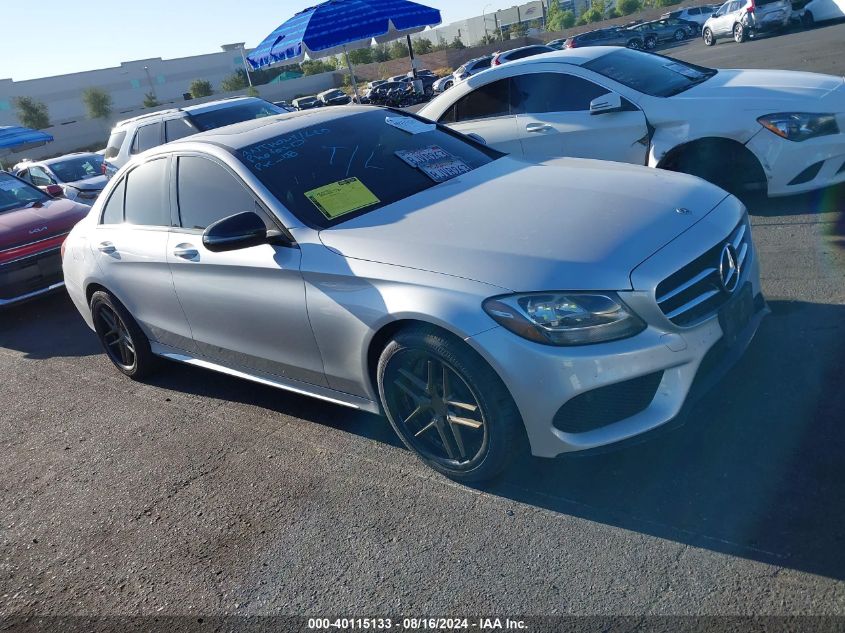 55SWF4JB0JU274395 2018 MERCEDES-BENZ C CLASS - Image 1