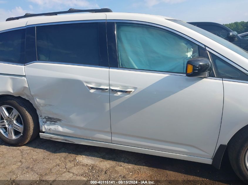 2013 Honda Odyssey Touring/Touring Elite VIN: 5FNRL5H96DB077509 Lot: 40115141