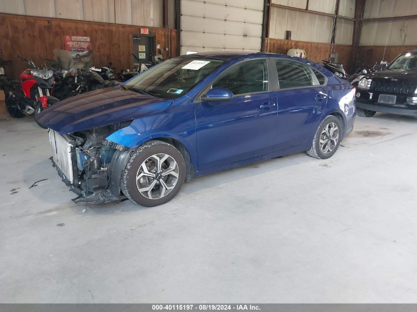 2021 Kia Forte Lxs VIN: 3KPF24AD2ME292079 Lot: 40115197