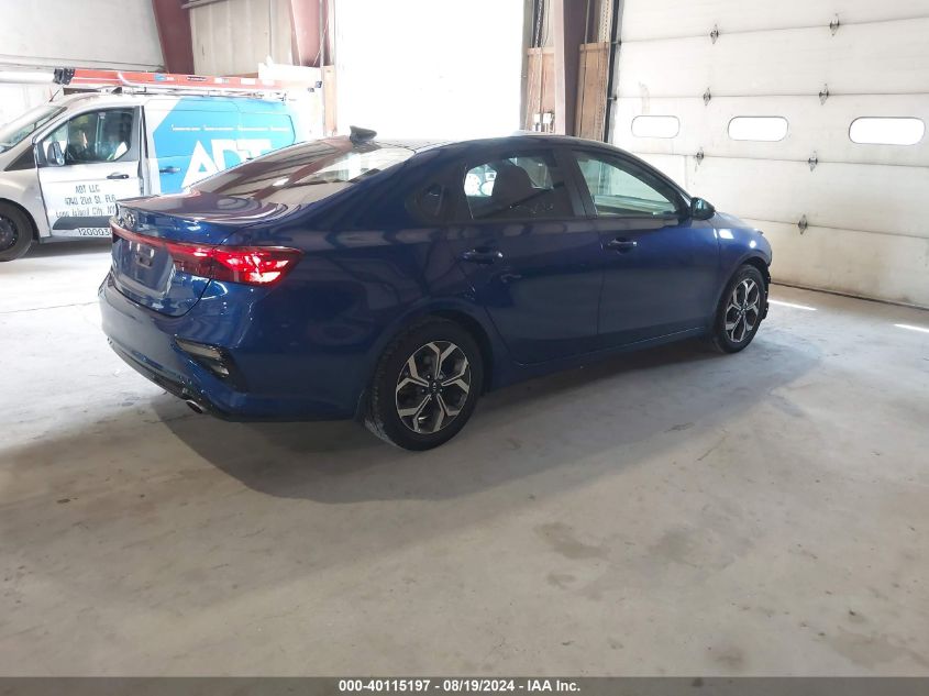 2021 Kia Forte Lxs VIN: 3KPF24AD2ME292079 Lot: 40115197