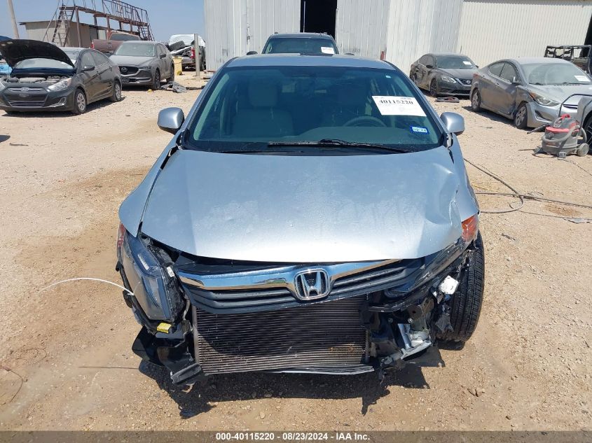 2012 Honda Civic Lx VIN: 2HGFB2F54CH588151 Lot: 40115220