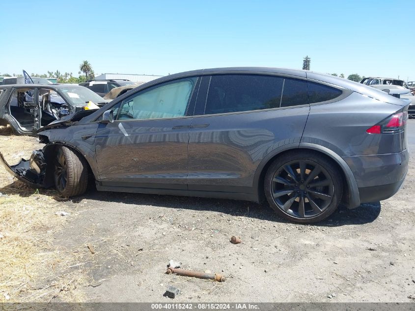 2020 Tesla Model X Long Range Dual Motor All-Wheel Drive/Long Range Plus Dual Motor All-Wheel Drive VIN: 5YJXCBE20LF271822 Lot: 40115242