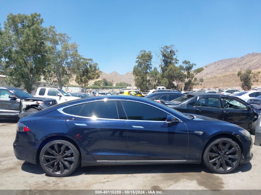 2013 Tesla Model S VIN: 5YJSA1CG4DFP20039 Lot: 40115259