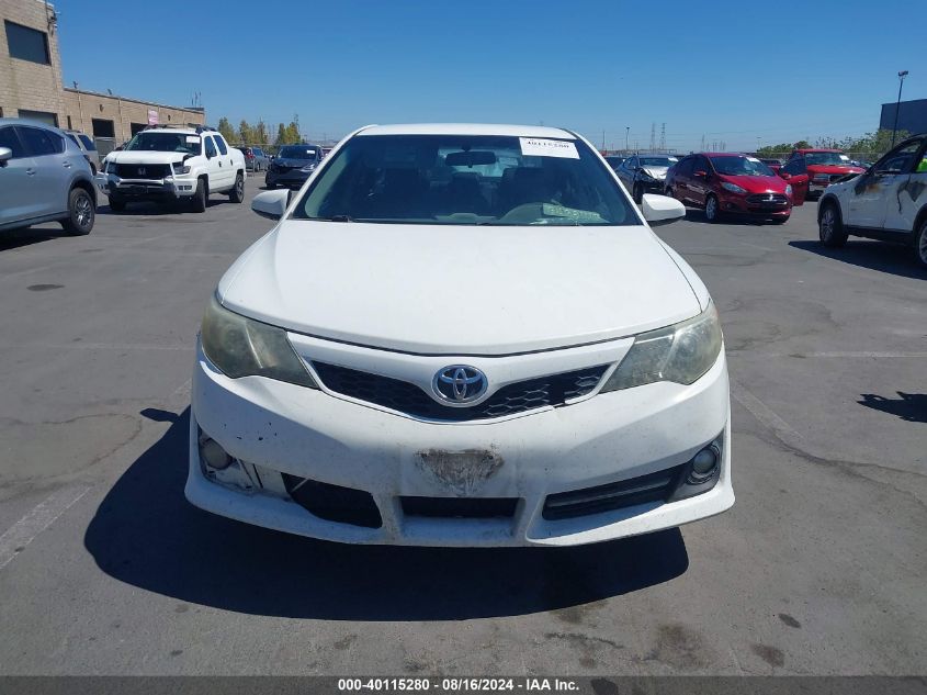 2012 Toyota Camry Se VIN: 4T1BF1FK4CU587284 Lot: 40115280