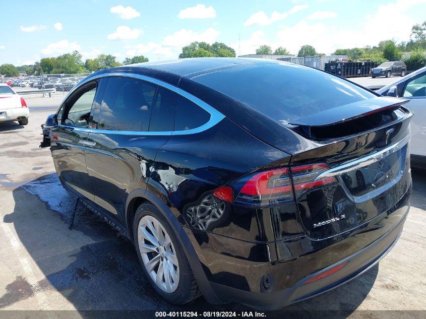 2016 Tesla Model X 60D/70D/75D/90D/P100D VIN: 5YJXCBE24GF017035 Lot: 40115294