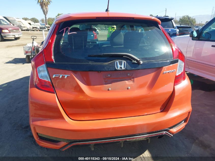 2020 Honda Fit Sport VIN: 3HGGK5H60LM719945 Lot: 40115343