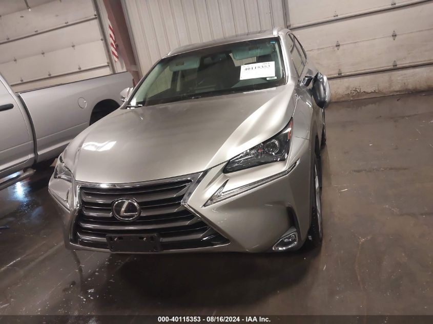 2017 Lexus Nx 200T VIN: JTJBARBZ9H2123590 Lot: 40115353