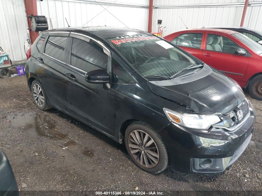 2015 Honda Fit Ex/Ex-L VIN: 3HGGK5H81FM714534 Lot: 40115386