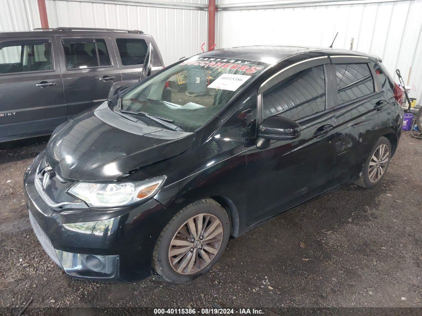 2015 Honda Fit Ex/Ex-L VIN: 3HGGK5H81FM714534 Lot: 40115386