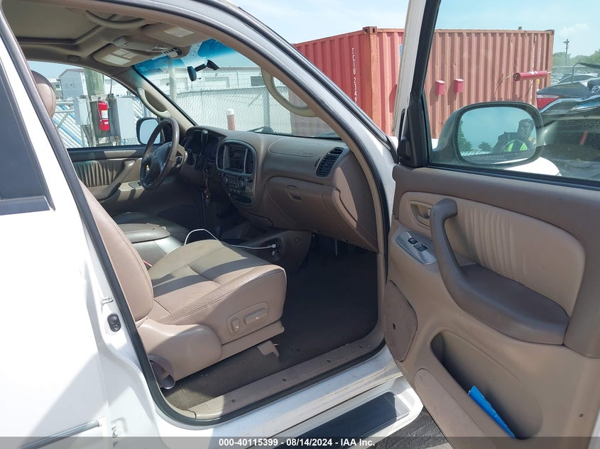 2001 Toyota Sequoia Limited V8 VIN: 5TDBT48A61S009305 Lot: 40115399