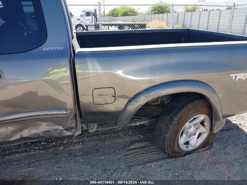2003 Toyota Tundra Ltd VIN: 5TBRT381X3S435857 Lot: 40115401