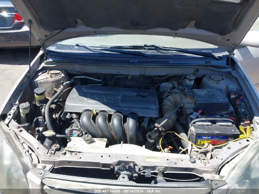 2003 Toyota Corolla Le VIN: 1NXBR32E23Z154713 Lot: 40115408