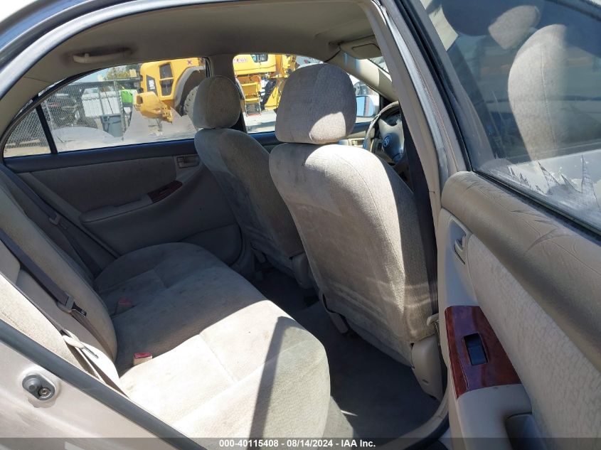 2003 Toyota Corolla Le VIN: 1NXBR32E23Z154713 Lot: 40115408