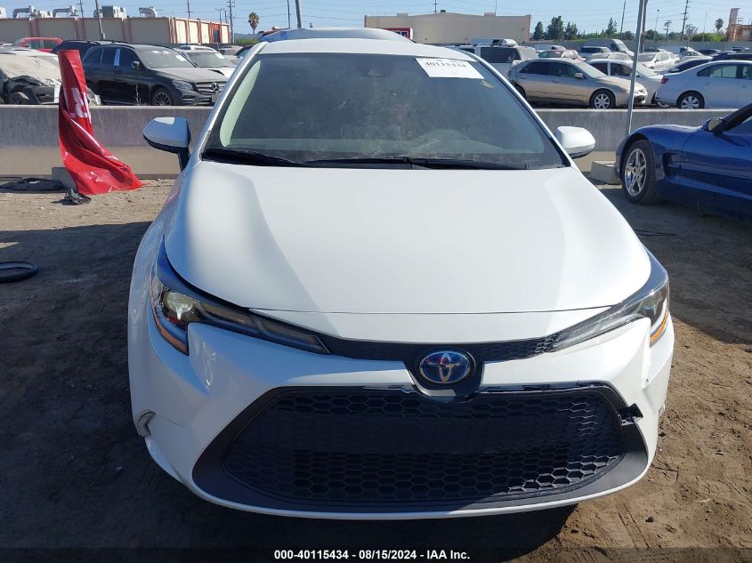 2021 TOYOTA COROLLA HYBRID LE - JTDEAMDE1MJ014621