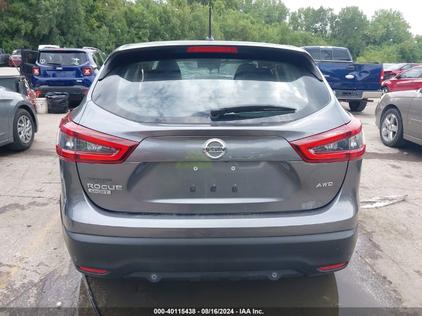 2020 Nissan Rogue Sport S Awd Xtronic Cvt VIN: JN1BJ1CW4LW363417 Lot: 40115438