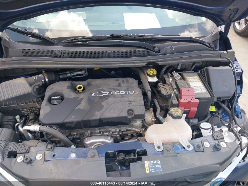 2022 Chevrolet Spark Fwd 1Lt Automatic VIN: KL8CD6SA0NC011735 Lot: 40115443