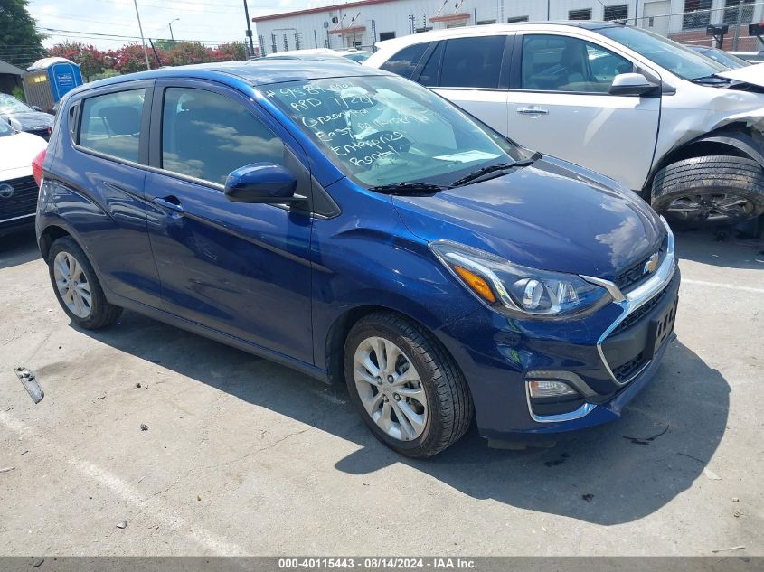 2022 Chevrolet Spark Fwd 1Lt Automatic VIN: KL8CD6SA0NC011735 Lot: 40115443