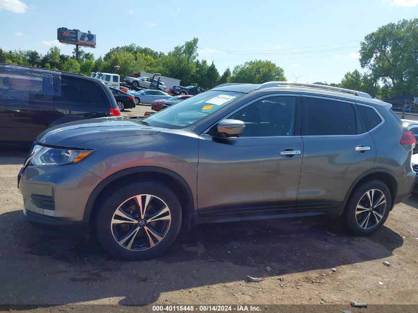 2019 Nissan Rogue Sv VIN: JN8AT2MV5KW381393 Lot: 40115448