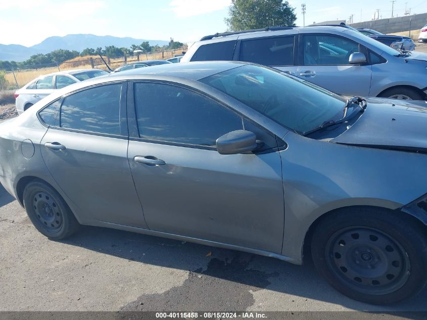 2013 Dodge Dart Aero VIN: 1C3CDFAH7DD216293 Lot: 40115458