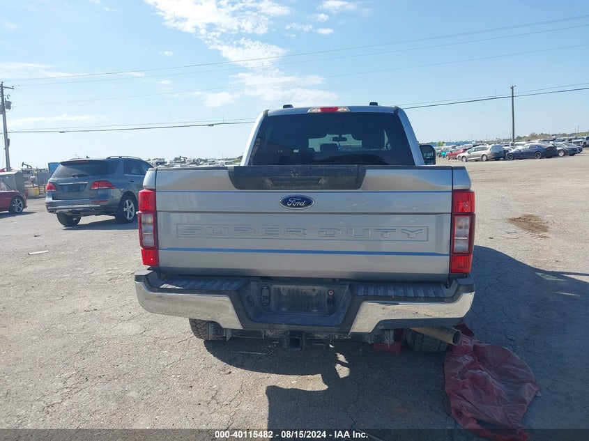 2022 Ford F250 Super Duty VIN: 1FT7W2B6XNEG44299 Lot: 40115482