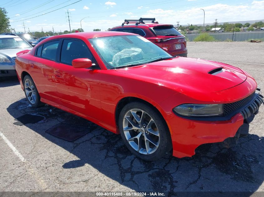 2022 Dodge Charger Gt Rwd VIN: 2C3CDXHGXNH125851 Lot: 40115485