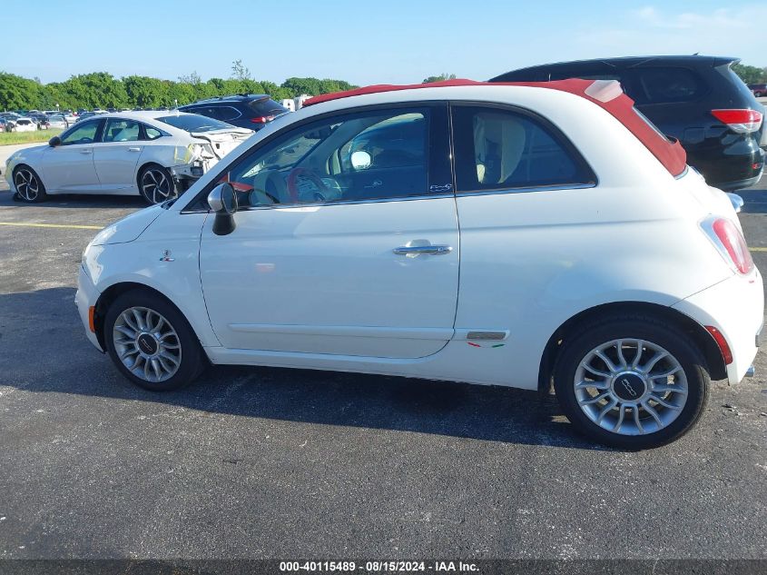 3C3CFFER2DT602885 2013 Fiat 500C Lounge