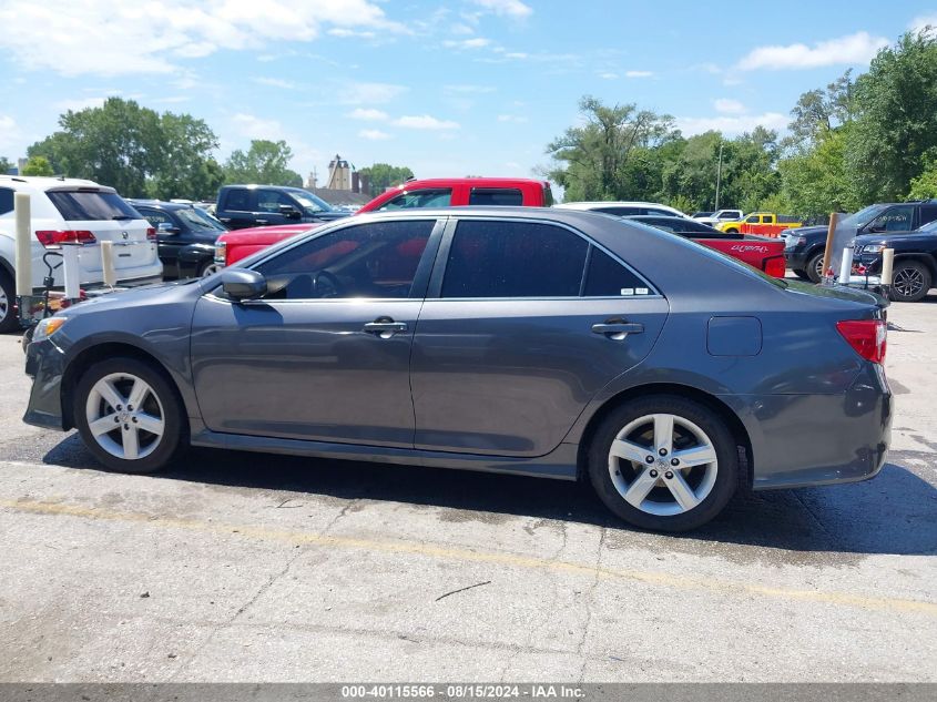 2014 Toyota Camry Se VIN: 4T1BF1FK5EU404722 Lot: 40115566