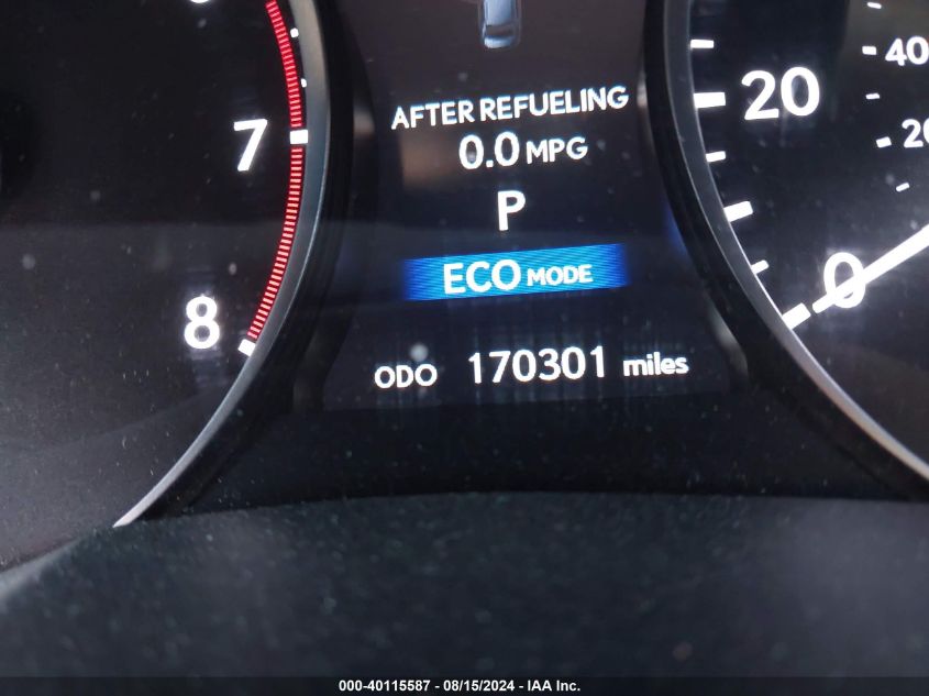 2013 Lexus Es 350 VIN: JTHBK1GG1D2060017 Lot: 40115587