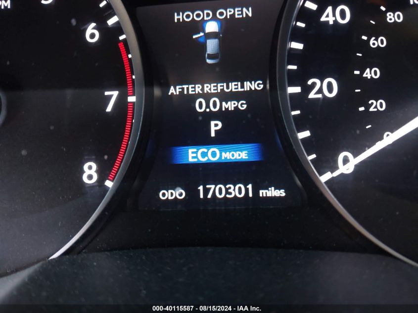 2013 Lexus Es 350 VIN: JTHBK1GG1D2060017 Lot: 40115587