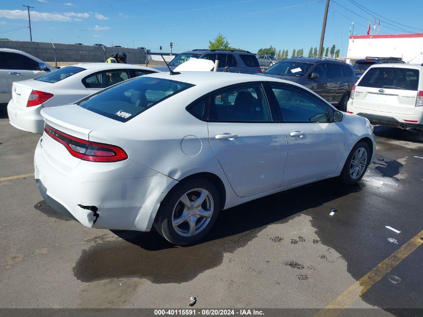 2016 Dodge Dart Se VIN: 1C3CDFAA8GD685139 Lot: 40115591