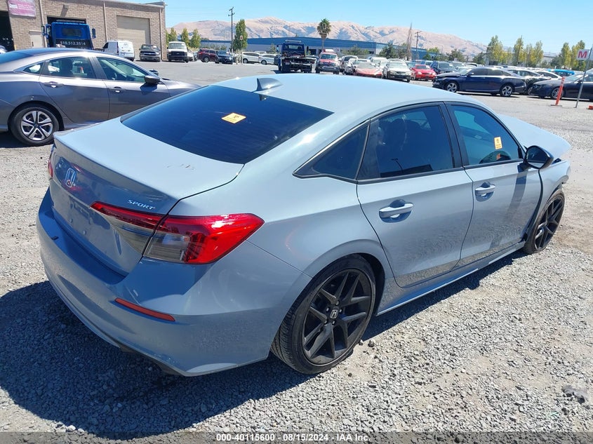 2022 HONDA CIVIC SPORT - 2HGFE2F53NH538013