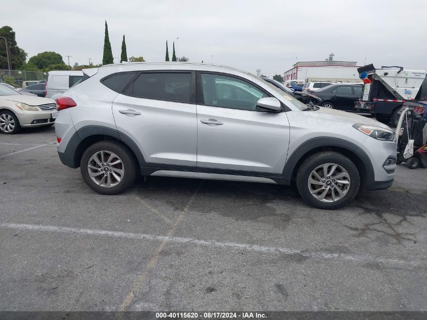 2018 Hyundai Tucson Sel VIN: KM8J33A41JU716152 Lot: 40115620