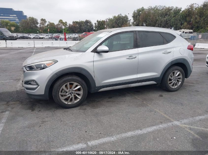 2018 Hyundai Tucson Sel VIN: KM8J33A41JU716152 Lot: 40115620