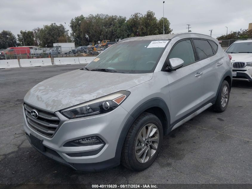 2018 Hyundai Tucson Sel VIN: KM8J33A41JU716152 Lot: 40115620