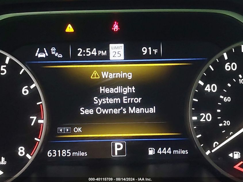 2021 NISSAN MAXIMA SV XTRONIC CVT - 1N4AA6CV8MC505161