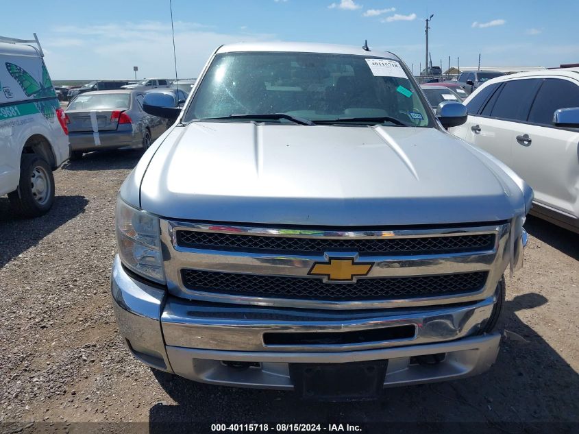 2012 Chevrolet Silverado 1500 Lt VIN: 1GCPKSE7XCF222895 Lot: 40115718