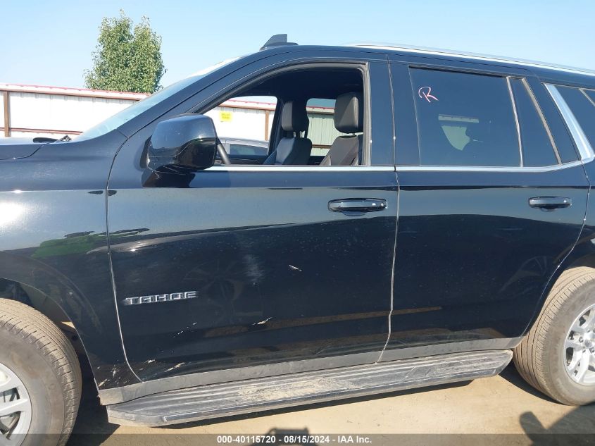 2023 Chevrolet Tahoe K1500 Lt VIN: 1GNSKNKD1PR383668 Lot: 40115720