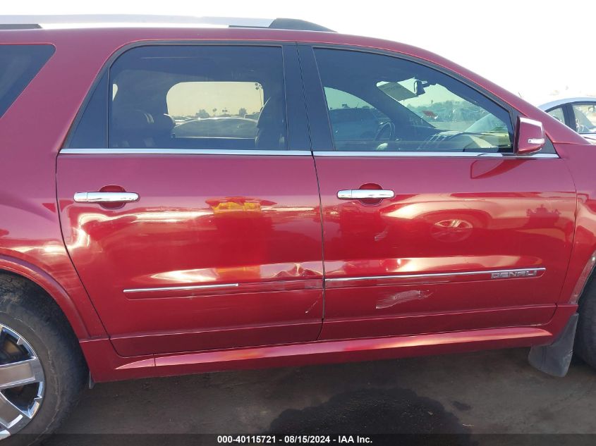 2011 GMC Acadia Denali VIN: 1GKKVTEDXBJ226944 Lot: 40115721