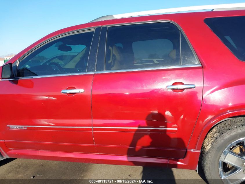 2011 GMC Acadia Denali VIN: 1GKKVTEDXBJ226944 Lot: 40115721