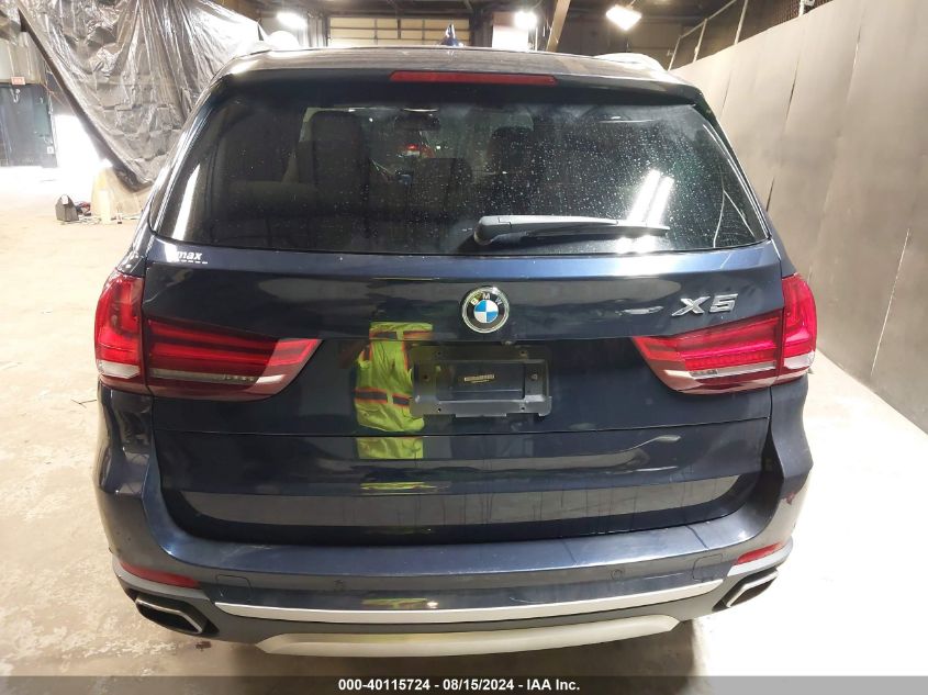 2018 BMW X5 xDrive35I VIN: 5UXKR0C50JL070814 Lot: 40115724