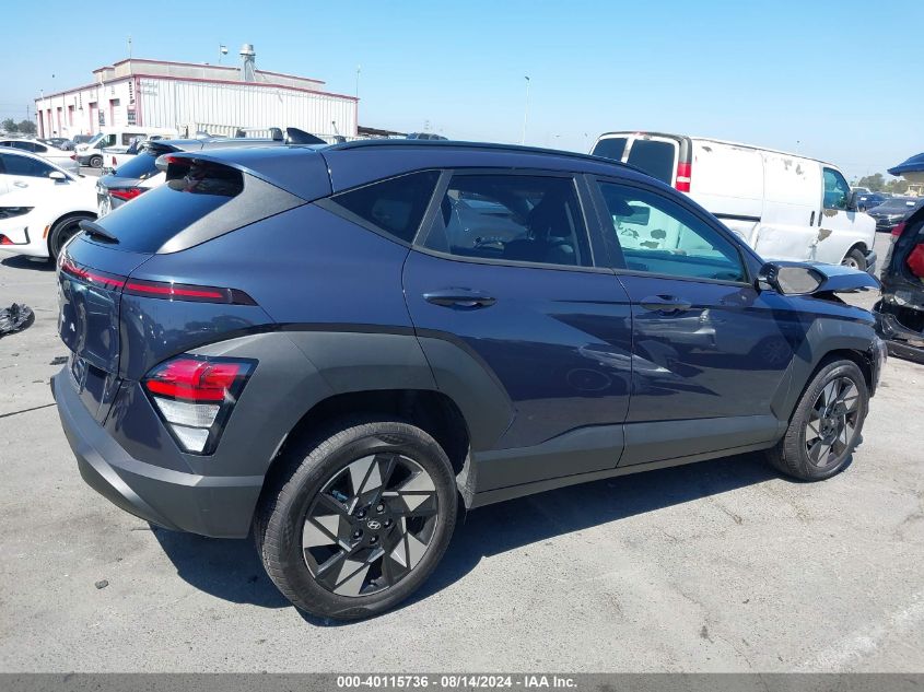 2024 Hyundai Kona Sel VIN: KM8HB3AB5RU103995 Lot: 40115736