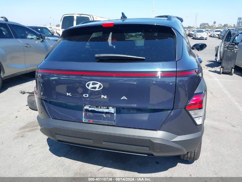 2024 Hyundai Kona Sel VIN: KM8HB3AB5RU103995 Lot: 40115736