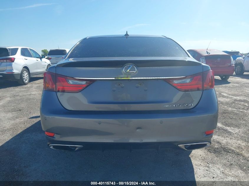 2013 Lexus Gs 350 VIN: JTHCE1BL7D5009829 Lot: 40115743