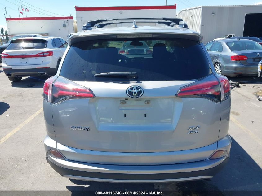 2018 Toyota Rav4 Xle VIN: JTMRFREV0JJ242524 Lot: 40115746