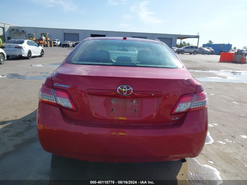 2010 Toyota Camry Le VIN: 4T4BF3EK8AR012332 Lot: 40115778