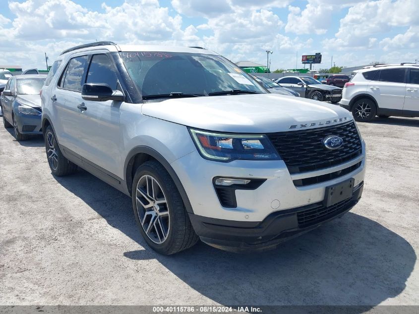 1FM5K8GT9KGB20769 2019 FORD EXPLORER - Image 1