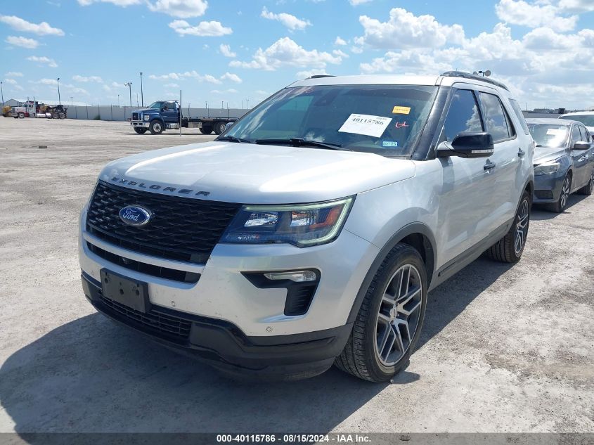 1FM5K8GT9KGB20769 2019 FORD EXPLORER - Image 2