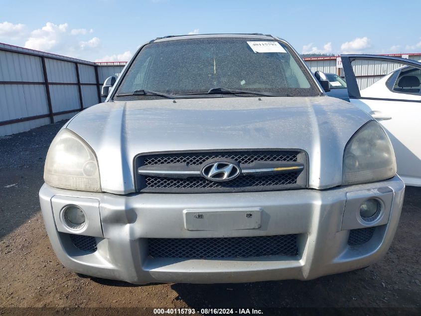 2007 Hyundai Tucson Limited/Se VIN: KM8JN12D17U505443 Lot: 40115793