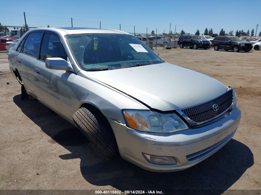 2002 Toyota Avalon Xls VIN: 4T1BF28B02U208962 Lot: 40115802